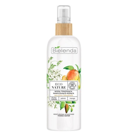 Eco Nature woda tonizująca nawilżająco-kojąca Śliwka Kakadu & Jaśmin & Mango 200ml