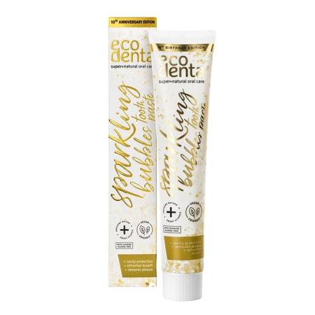 Ecodenta Sparkling Bubbles Toothpaste pasta do zębów o smaku musujących bąbelków 75ml