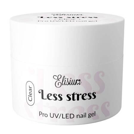 Elisium Less Stress Builder Gel żel budujący Clear 40ml