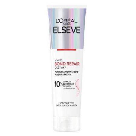 Elseve Bond Repair odżywka wzmacniająca wewnętrzne wiązania włosa 150ml