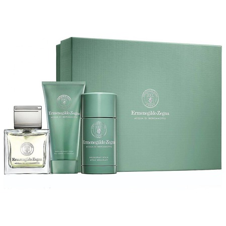 Ermenegildo Zegna Acqua Di Bergamotto Edt 100ml + 73ml + 75ml