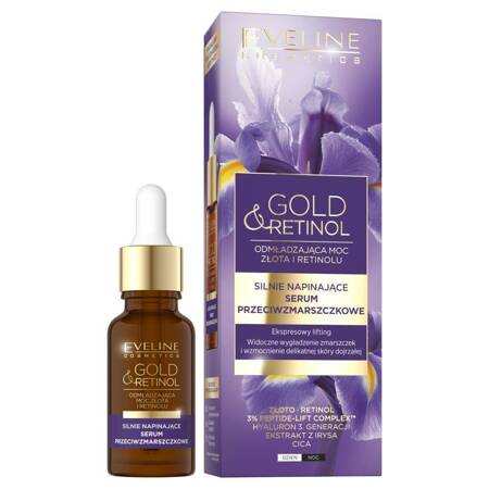 Eveline Gold&Retinol silnie napinające serum przeciwzmarszczkowe 18ml