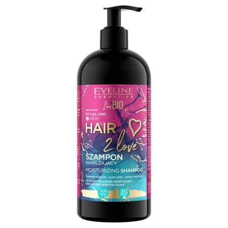 Eveline Hair 2 Love szampon nawilżający 400ml