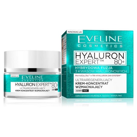 Eveline Hyaluron Expert 80+ dzień/noc 50ml