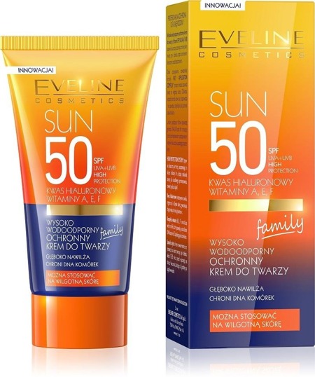 Eveline Sun SPF50 ochronny krem do twarzy 50ml