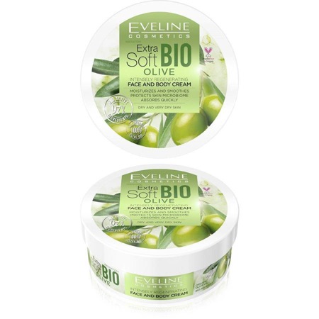 Extra Soft Bio Olive intensywnie regenerujący krem do twarzy i ciała skóra sucha i bardzo sucha 200ml