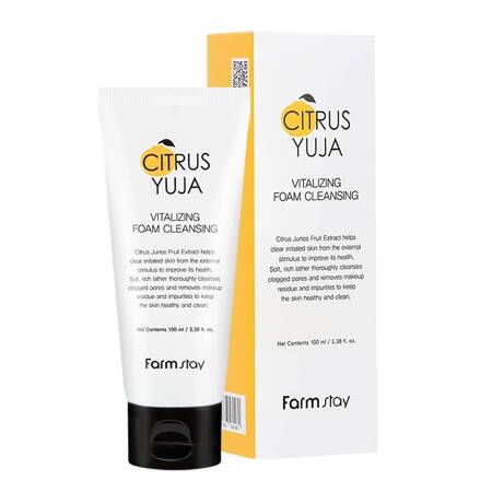 FARMSTAY Citrus Yuja rewitalizująca pianka oczyszczająca 100ml