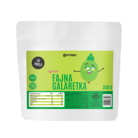 FitRec Fajna Galaretka Agrest 350g