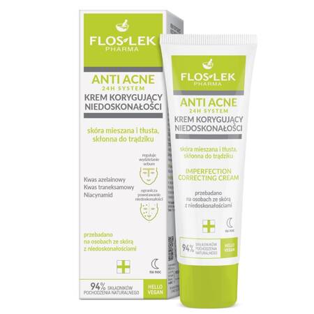 Floslek Anti-Acne 24h System krem korygujący niedoskonałości 50ml