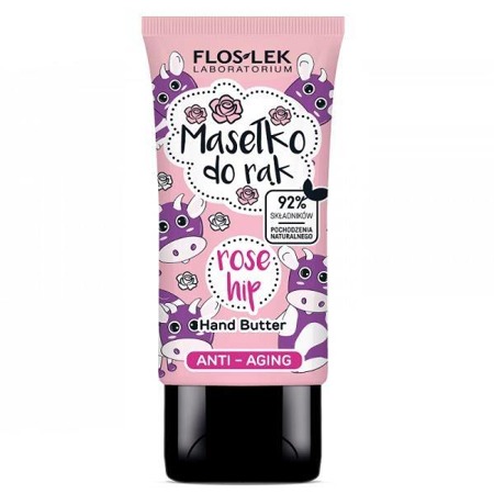 Floslek Hand Care masełko do rąk anti-aging Rose Hip 50ml