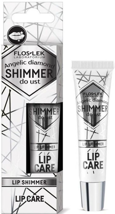 Floslek  Lip Care Shimmer do ust Angelic Diamond transparentny 10g