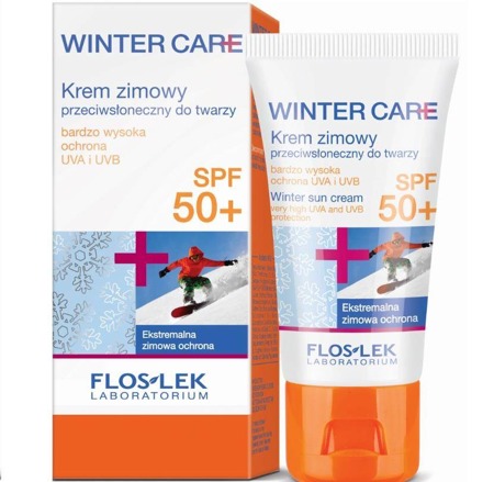 Floslek Winter Care krem zimowy przeciwsłoneczny do twarzy SPF50+ 30ml