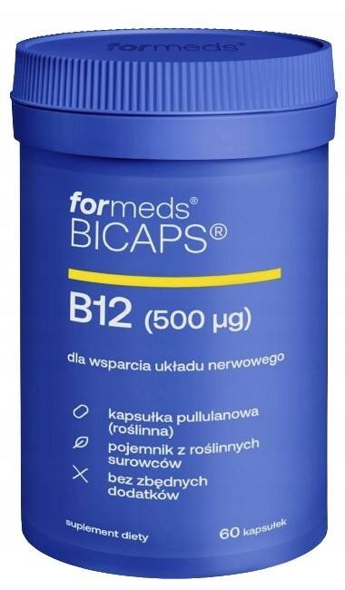 ForMeds Bicaps B12 witamina B12 60 kapsułek wegańskich