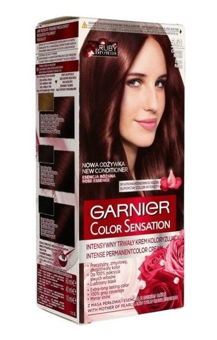 GARNIER Color Sensation 5.51 Ciemny Rubin