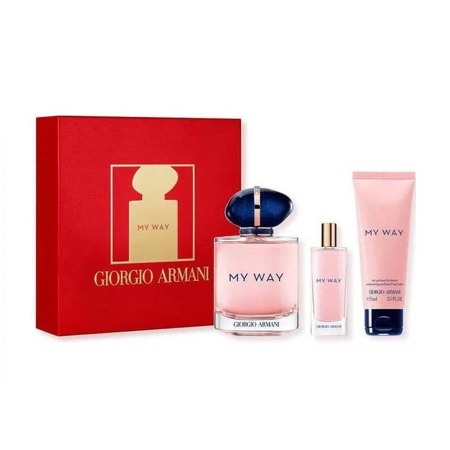 GIORGIO ARMANI My Way Pour Femme EDP 90ml + EDP 15ml + BODY LOTION 75ml