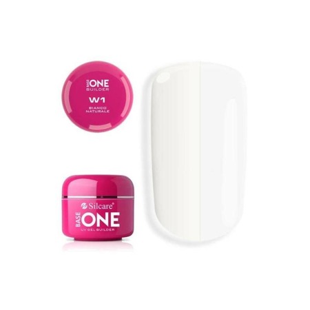 Gel Base One Bianco Naturale W1 żel budujący do paznokci 15g