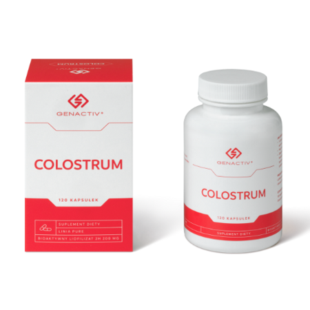 Genactive Colostrum 120 kapsułek