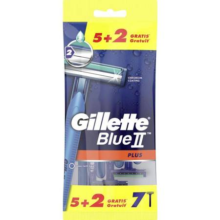 Gillette  Blue II Plus jednorazowe maszynki do golenia dla mężczyzn 7szt