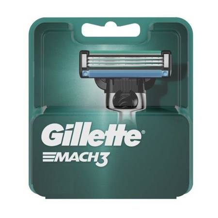 Gillette Mach 3 wymienne ostrza do maszynki do golenia 4szt