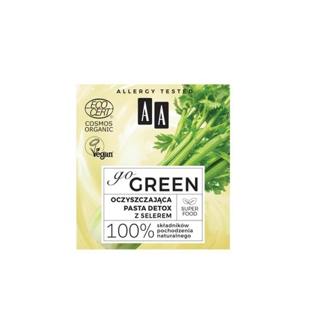 Go Green oczyszczająca pasta detox z selerem 50ml