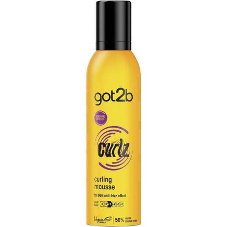 Got2B Curlz Curling Mousse pianka do włosów kręconych 250ml