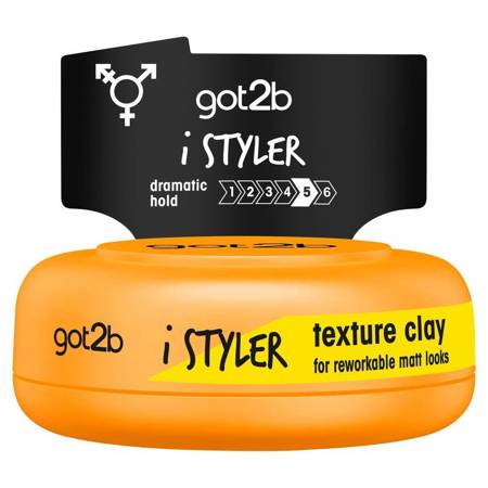 Got2B iStyler Texture Clay matująca glinka do włosów 75ml