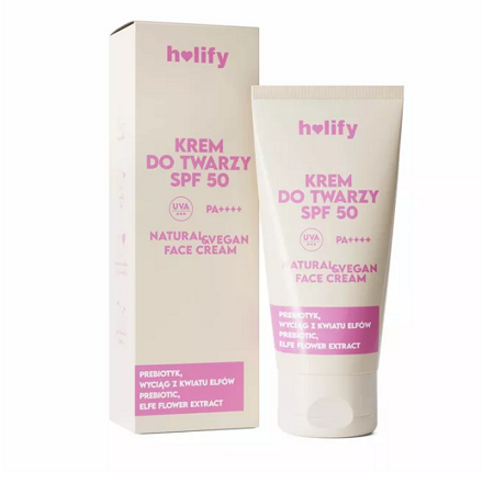 HOLIFY Krem do twarzy prebiotyczny SPF50 50ml