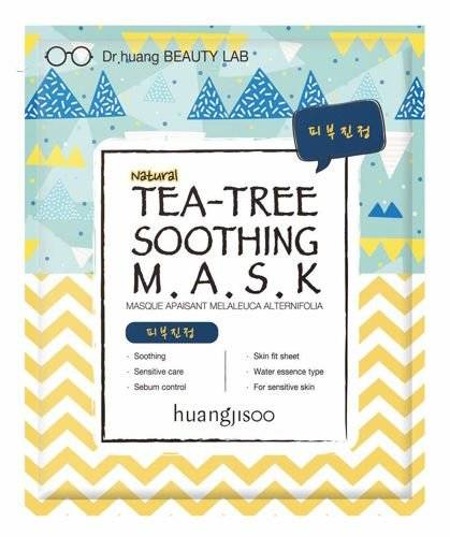 HUANGJISOO Tea Tree Soothing Mask 1szt