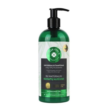 Hair Shampoo uniwersalny szampon do włosów olej konopi 400ml