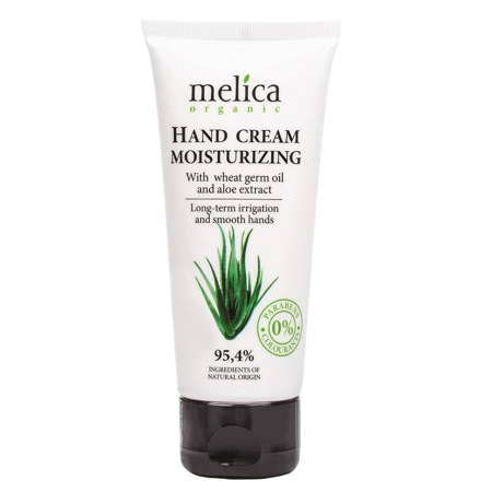 Hand Cream Moisturizing nawilżający krem do rąk z olejem z kiełków pszenicy i wyciągiem z aloesu 100ml