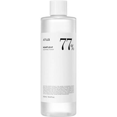 Heartleaf 77% Soothing Toner łagodzący tonik do twarzy 500ml