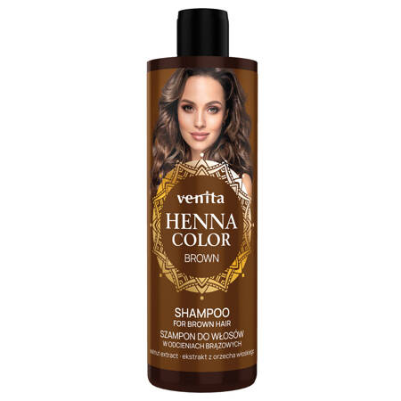 Henna Color Brown szampon do włosów w odcieniach brązowych 300ml