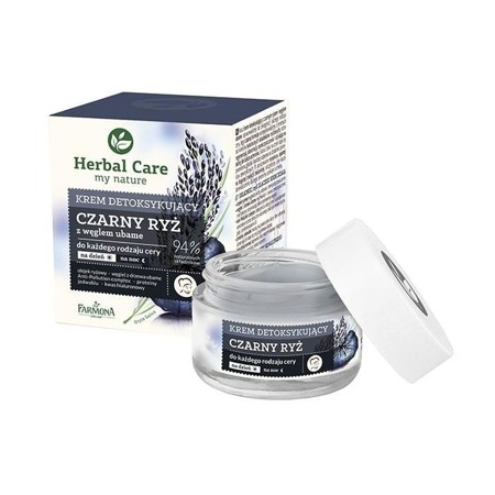 Herbal Care Detoxifying Cream krem detoksykujący Czarny Ryż 50ml