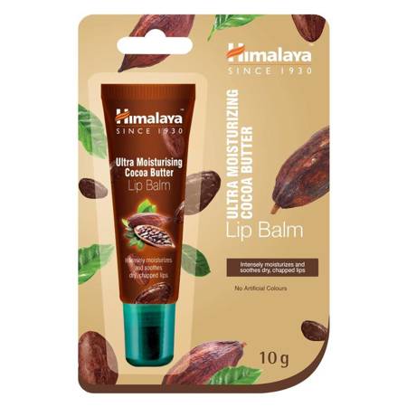 Himalaya Ultra nawilżający balsam do ust z masłem kakaowym 10g