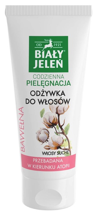 Hipoalergiczna odżywka do włosów suchych i zniszczonych Bawełna 200ml