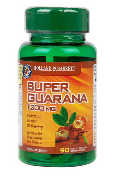 Holland &amp; Barrett Super Guarana 1200 mg 90 tabletek