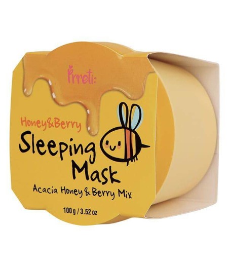 Honey & Berry Sleeping Mask odżywcza maseczka do twarzy na noc 100g