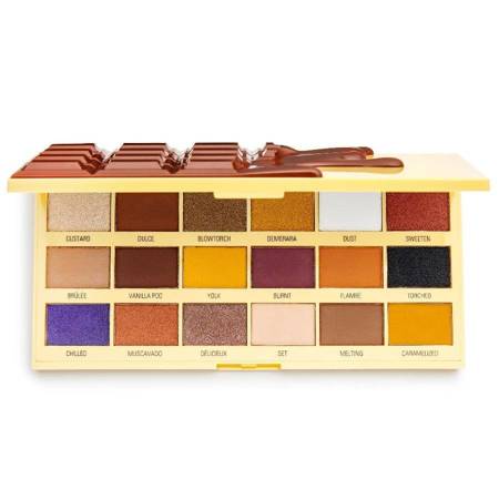 I Heart Revolution Chocolate Eyeshadow Palette paleta cieni do powiek Creme Brule 18g