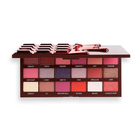 I Heart Revolution Chocolate Eyeshadow Palette paleta cieni do powiek Truffle 18g