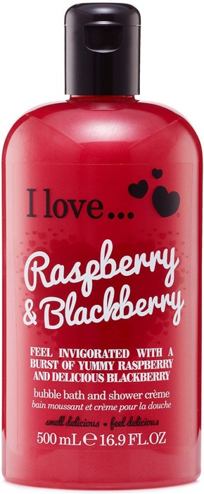 I LOVE Bath & Shower Creme Raspberry & Blackberry 500ml