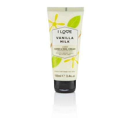 I Love Scented Hand & Nail Cream nawilżający krem do dłoni i paznokci Vanilla Milk 100ml