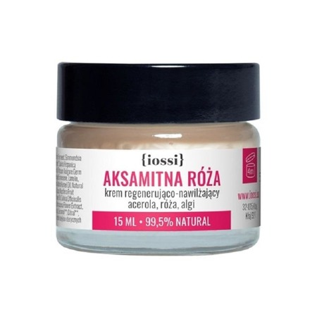 IOSSI Aksamitna Róża krem do twarzy acerola & róża & algi 15ml