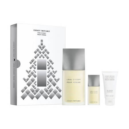 ISSEY MIYAKE  L'Eau d'Issey Pour Homme EDT 125ml + Shower Gel 50ml + EDT 15ml