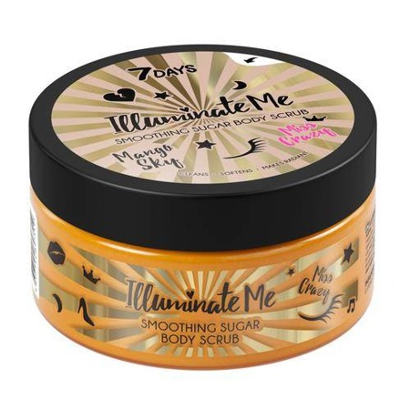 Illuminate Me Miss Crazy wygładzający cukrowy scrub do ciała 220g