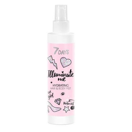 Illuminate Me Rose Girl nawilżająca mgiełka do ciała i włosów 180ml