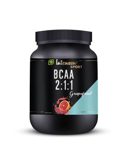 Intenson BCAA w proszku 600 g o smaku grejpfrutowym