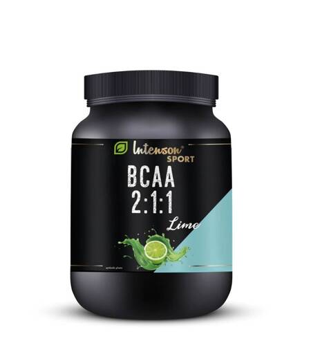 Intenson BCAA w proszku 600g o smaku limonkowym