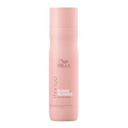 Invigo Blonde Recharge Color Refreshing Shampoo odświeżający szampon z pigmentami koloru do włosów w kolorze zimnego blondu 250ml