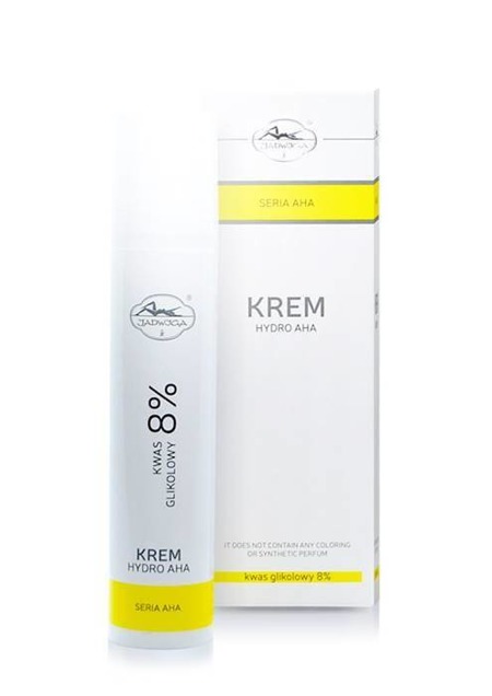 JADWIGA Seria Aha krem hydro aha z kwasem glikolowym 8% 50ml