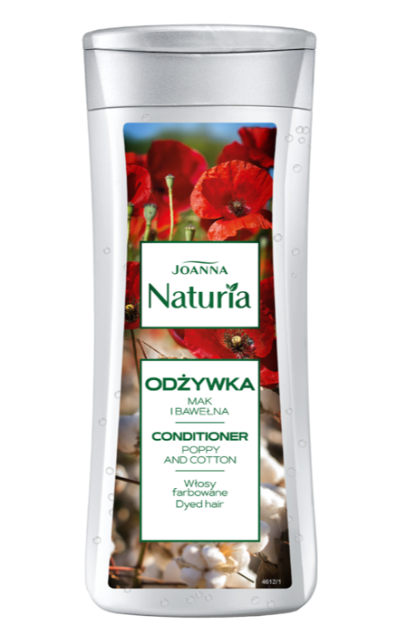 JOANNA Naturia Conditioner For Dyed Hair Mak & Bawełna 200g